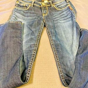 Silver Jeans Berkeley Straight Dark Denim Jeans size W27/ L30